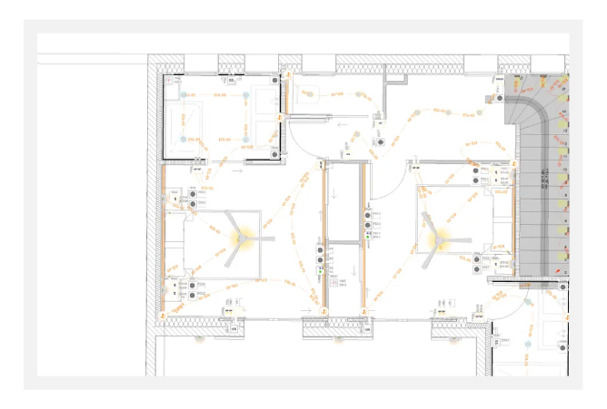 Plan technique CFO, CFA.... chez Sanagi à Fréjus