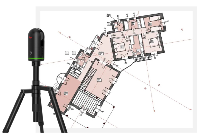 Relevé, mesures précises avant travaux immobilier - Sanagi