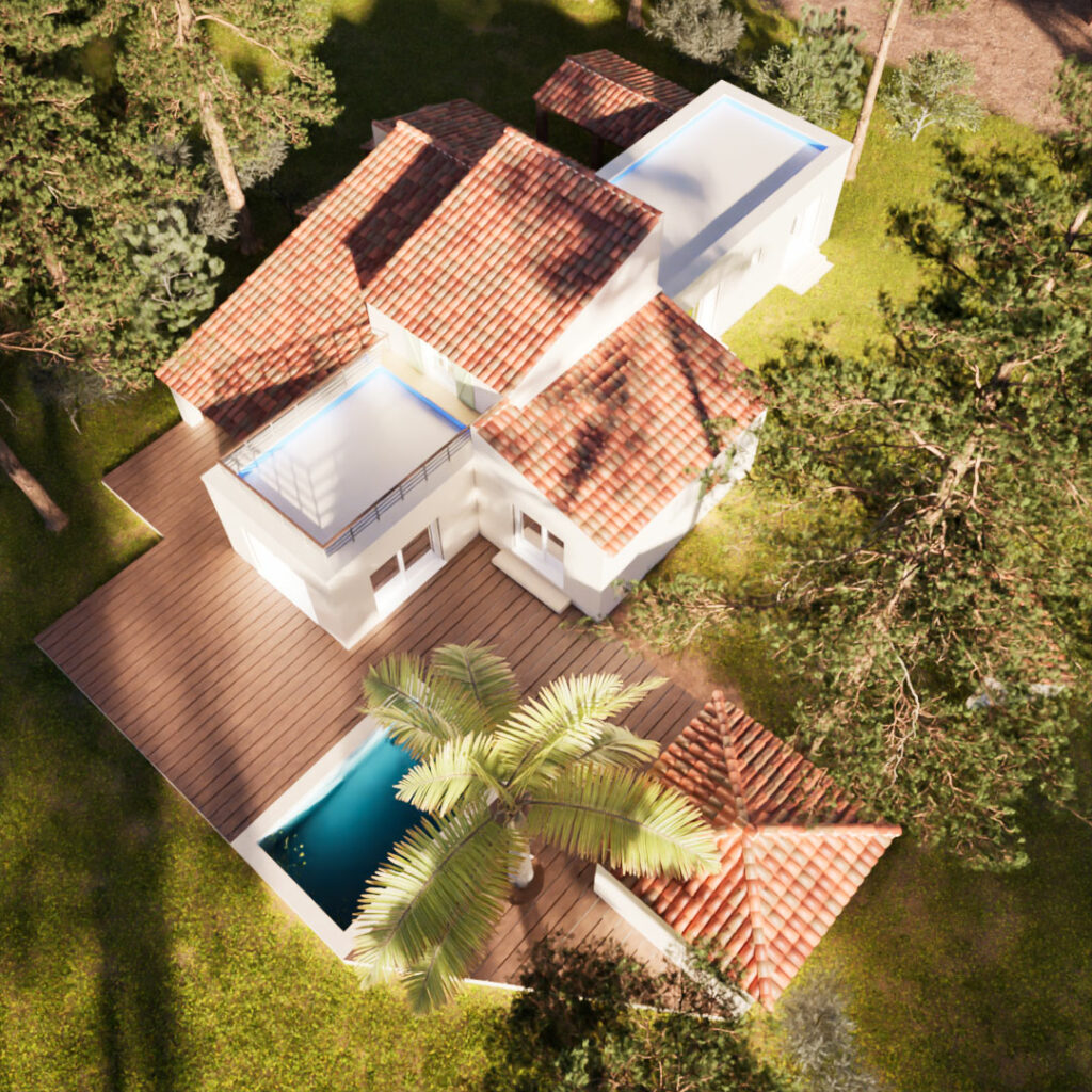 Architecture bastidon dans le Var